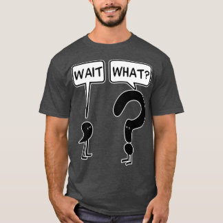 T-shirt Attendez vintage