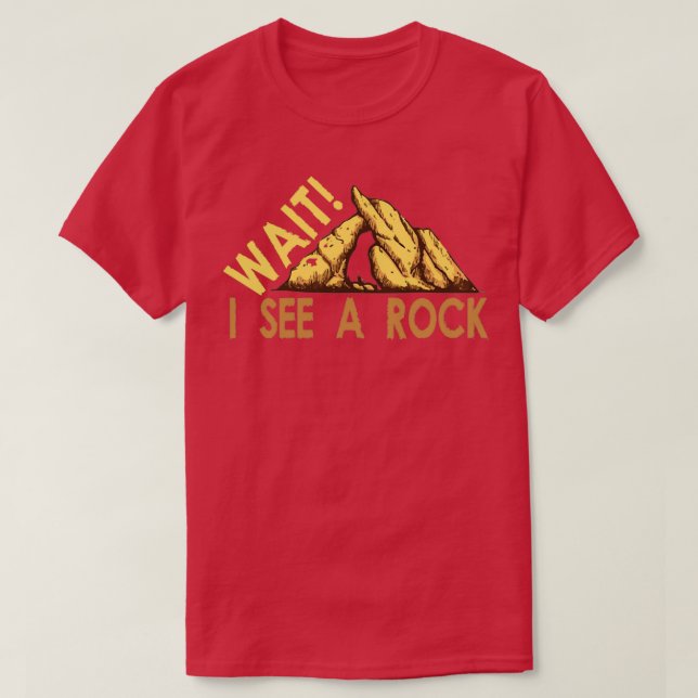 T-shirt attendre je vois la géophysique rock cadeau géophy (Design devant)