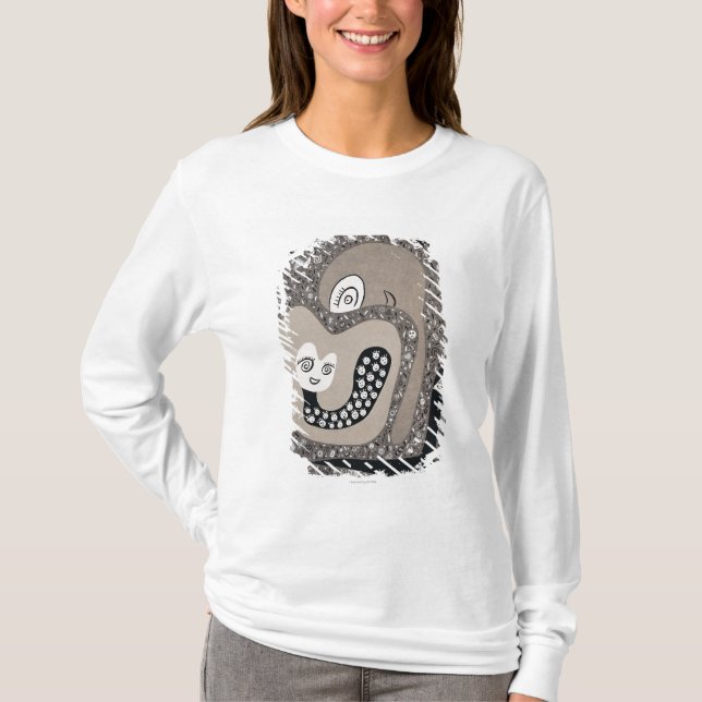 T-shirt Attendre un bébé (Devant)