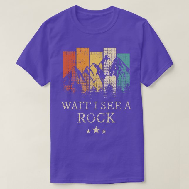 T-shirt Attends De Voir Un Rock 1 (Design devant)