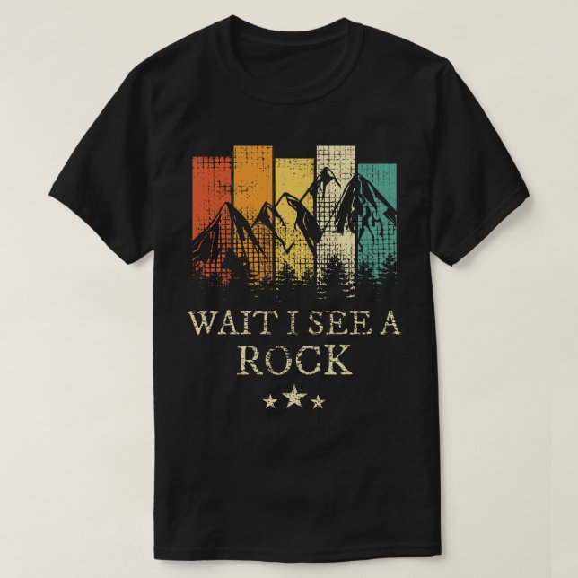 T-shirt Attends De Voir Un Rock 3 (Design devant)