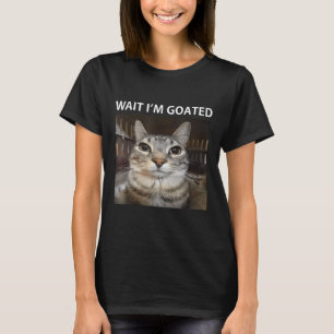 T-shirt Attends, Je Suis Allé Mème De Chat Silly