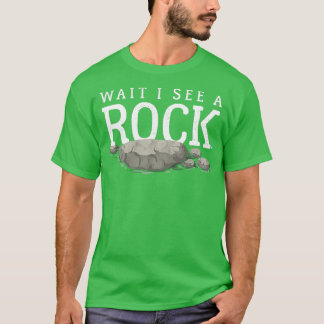 T-shirt Attends je vois un Rock Funny Mineral Collector Ge