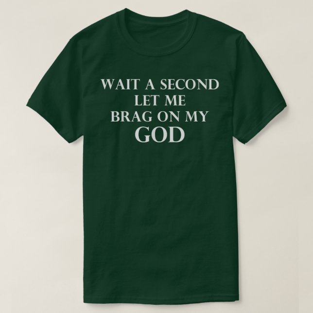 T-shirt Attends Une Seconde Laisse-Moi Me Braquer Sur Ma C (Design devant)