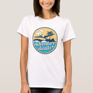 T-shirt Attente Aventure - Vacances