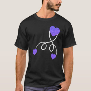 T-shirt Attente de l'amour de bébé enceinte de jumeaux