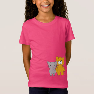 T-Shirt Attente de l'Illuminati : Chat et ours