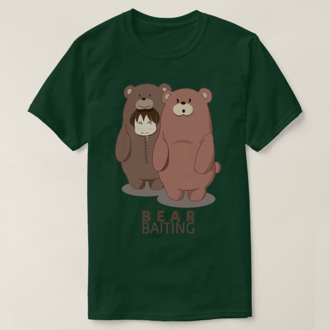 T-shirt Attente de l'ours (Design devant)