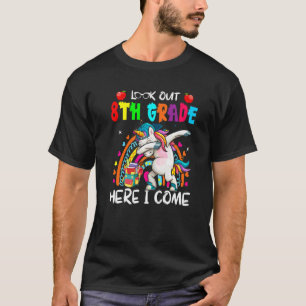 T-shirt Attention 8e année  Je viens faire le dabbing Lico