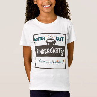 T-Shirt attention à la maternelle ici je viens