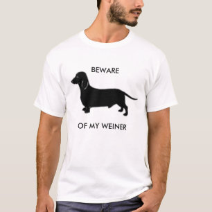 T-SHIRT ATTENTION À MON WEINER