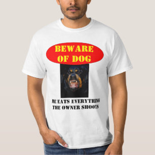 T-SHIRT ATTENTION AU CHIEN