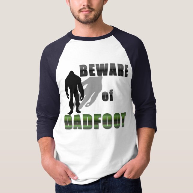 T-shirt Attention au PAPAPIED (Devant)