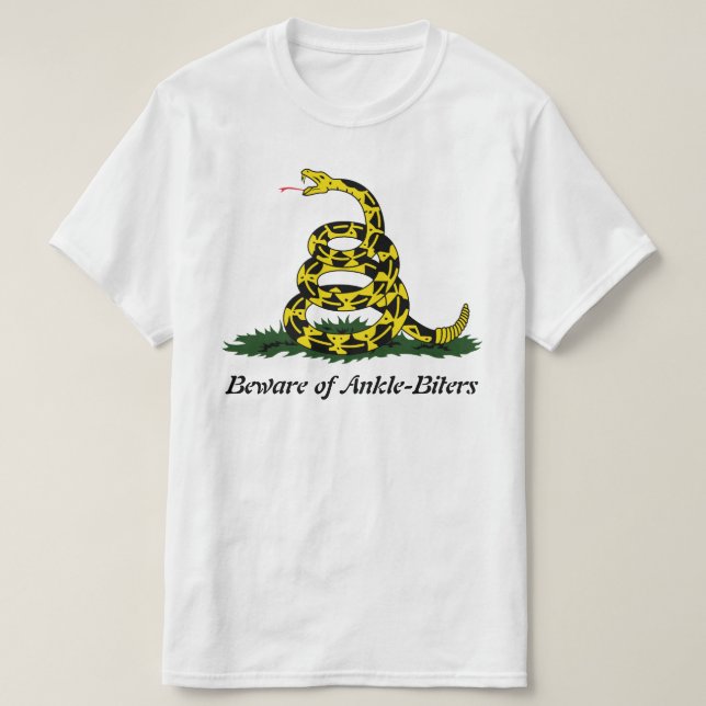 T-shirt Attention aux Ankle-Biters (Design devant)