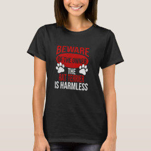 T-shirt Attention - Chien Papa Chien Maman Rat Terrier Chi