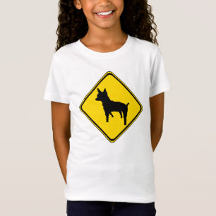 T-Shirt Attention - Chihuahua devant vous !