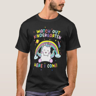 T-shirt Attention Gardez Le Jardin D'Enfants Ici Je Viens