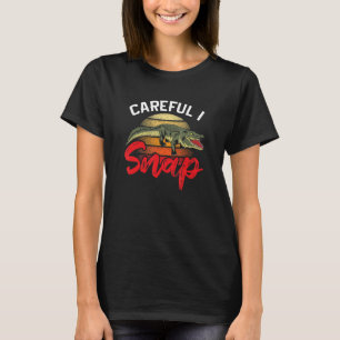T-shirt Attention je claque pour hommes femmes Crocodile