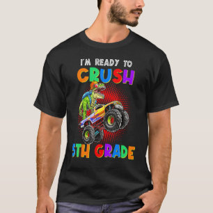 T-shirt Attention, je vais écraser la cinquième année heur
