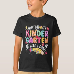 T-shirt Attention maternelle me voici premier jour de la r