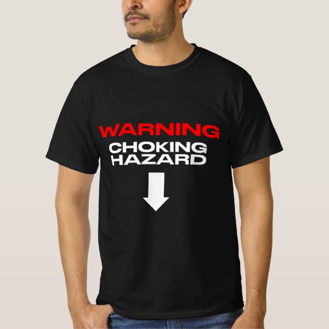 T-shirt Attention : Mon humour est mortel (Devant)