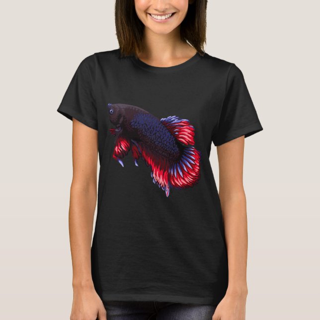 T-SHIRT ATTENTION PÊCHE  (Devant)