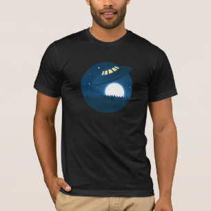 T-shirt Atterrissage de vaisseau spatial extraterrestre
