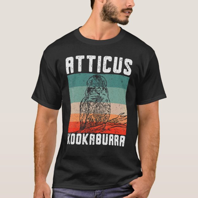 T-shirt Atticus Kookaburra Bird Bird Bird Bird Bird Birdwa (Devant)