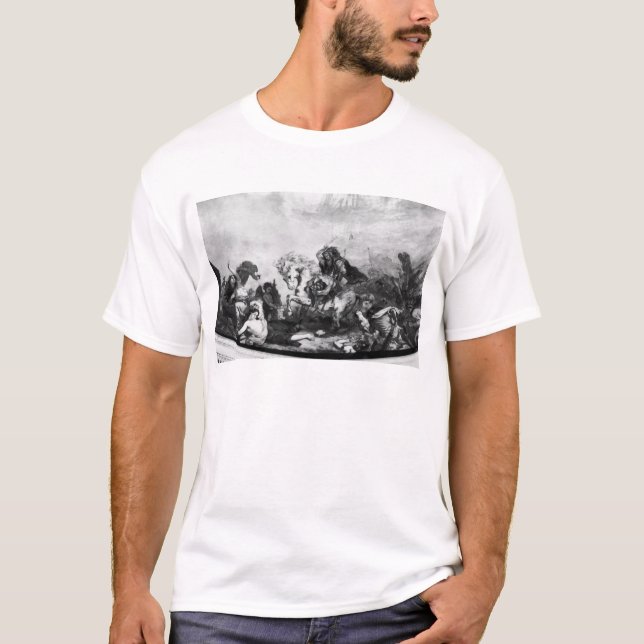 T-shirt Attila l'hun et ses hordes (Devant)