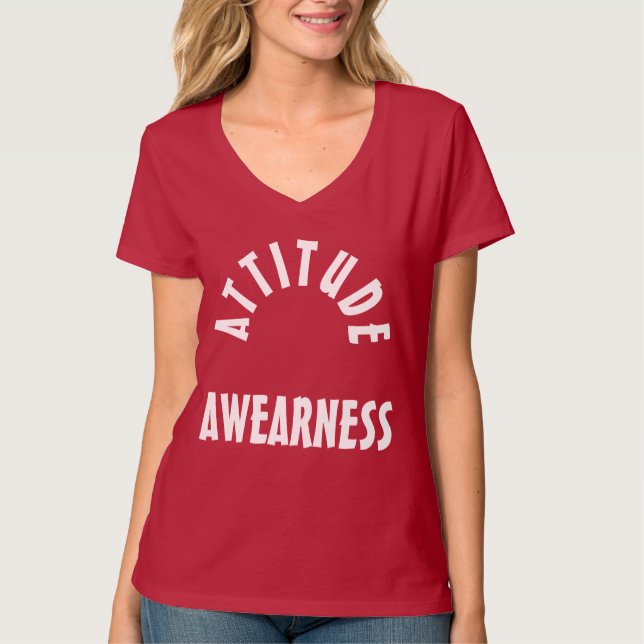 T-shirt Attitude (Devant)