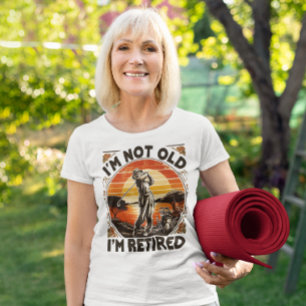 T-shirt Attitude à la retraite intemporelle Tee