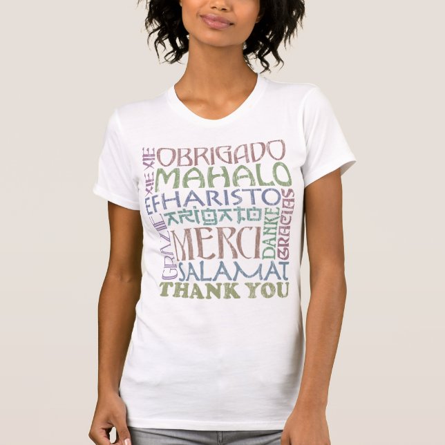 T-shirt Attitude de gratitude (Devant)