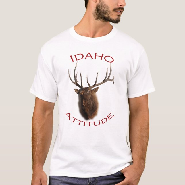 T-shirt Attitude de l'Idaho (Devant)