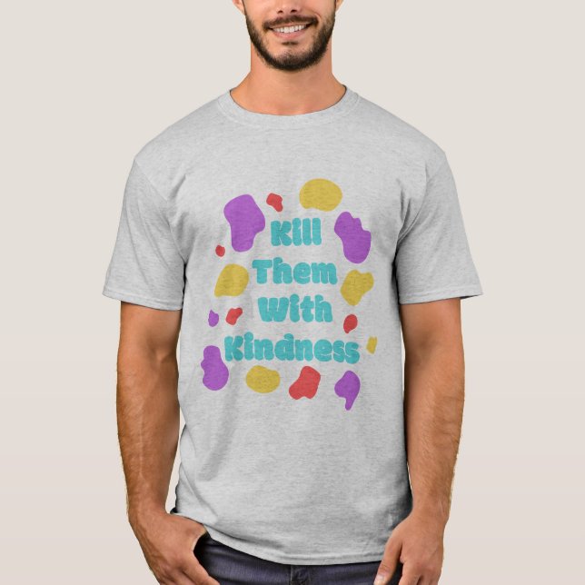 T-shirt attitude positive inspiration positivité (Devant)