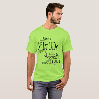 T-shirt Attitude propositionnelle Citation Dicton Motivati