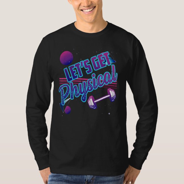 T-shirt Attrape physique Fitness 80's Workout 3 (Devant)