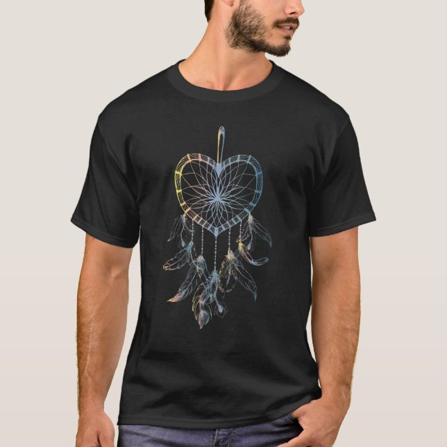 T-shirt Attrape-rêves Attrape-rêves Mode Pour Femmes (Devant)