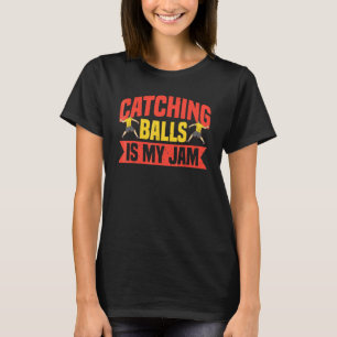 T-shirt Attraper des balles est mon jam Gaga Ball Dodgebal