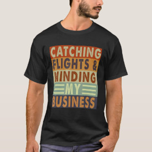 T-shirt Attraper des vols & gérer mes affaires Vacances vi