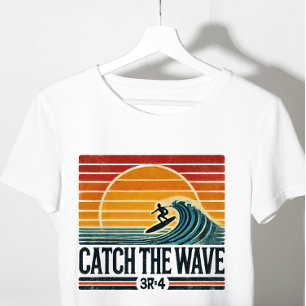 T-shirt attraper la vague