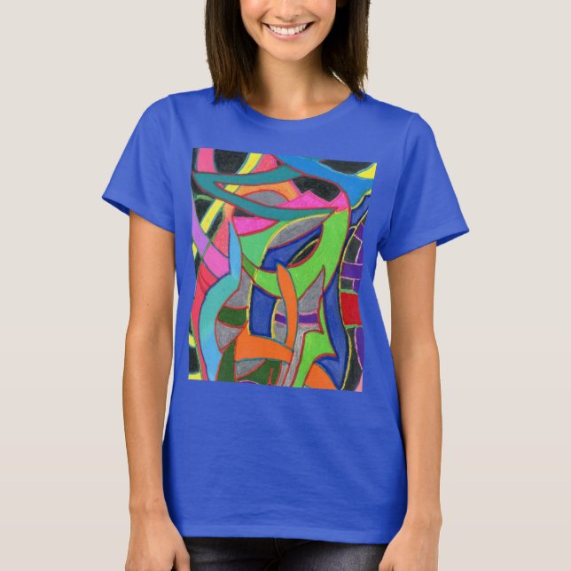 T-shirt Attraper les yeux, capter l'attention et unique (Devant)