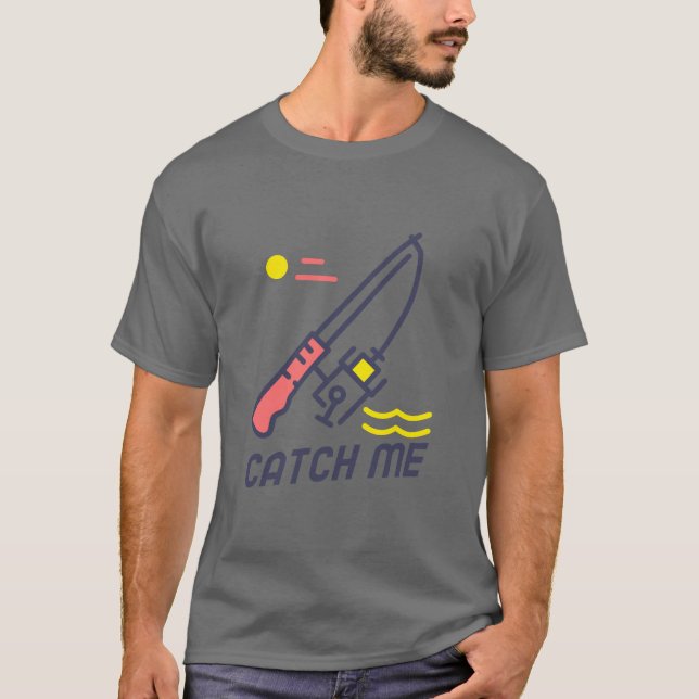 T-shirt Attraper moi (Devant)