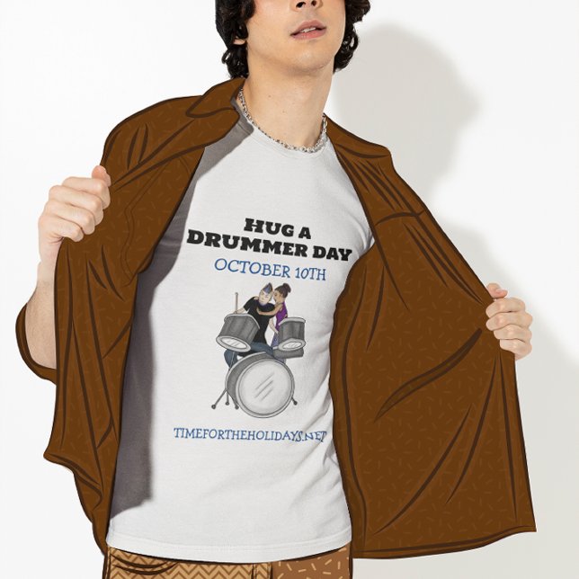 T-shirt Attraper une journée de batteur | 10 octobre (Créateur téléchargé)