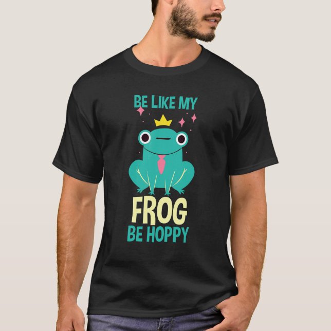 T-shirt Attrapeur d'amphibiens attrapeur de grenouilles co (Devant)