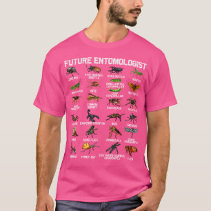 T-shirt Attrapeurs de Bugs Drôles Pour Chasseur d'Insectes