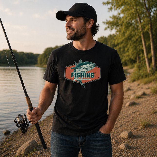 T-shirt Attrapez avec les meilleurs | Pêche (Créateur téléchargé)