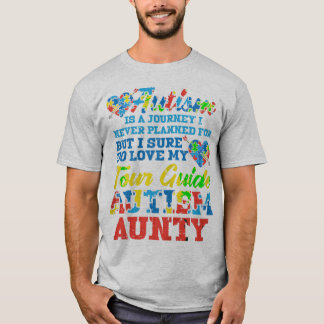 T-shirt Attrapez ce joli voyage vers l'autisme Voyage jama