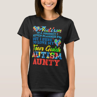 T-shirt Attrapez ce joli voyage vers l'autisme Voyage jama