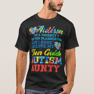 T-shirt Attrapez ce joli voyage vers l'autisme Voyage jama