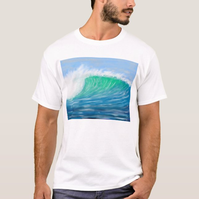 T-shirt Attrapez la vague (Devant)